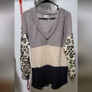 Bibi Leopard Long Sleeve